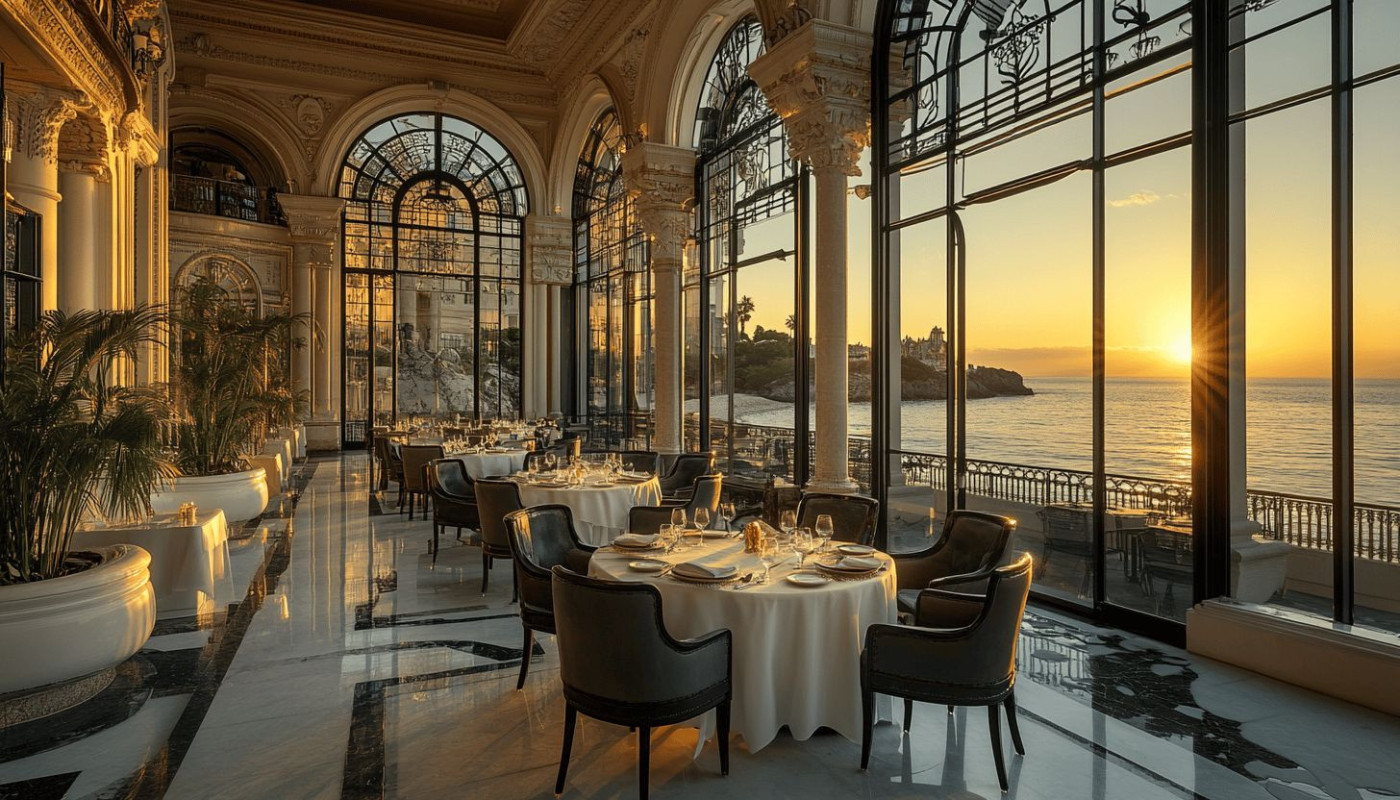 Les Bains du Castel: ein außergewöhnliches Restaurant an der Engelsbucht