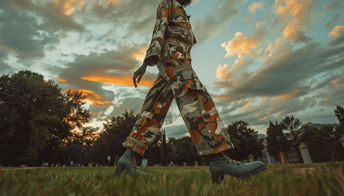 Wie man Militär-Tarnmuster geschmackvoll in ein Outfit integriert: Meine Tipps